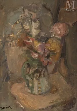 Nature morte aux anémones