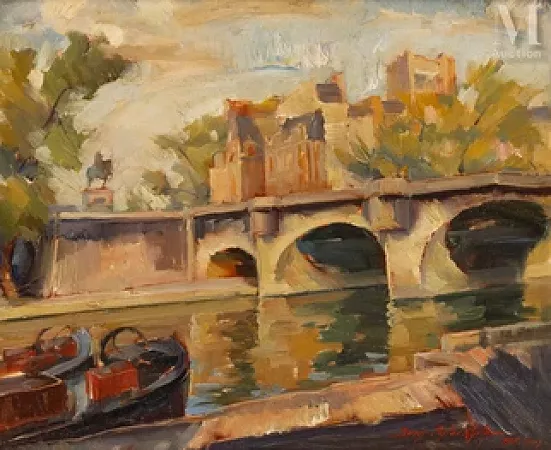 Le Pont-Neuf à Paris