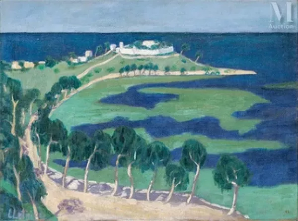 Paysage, le fort de Brégançon