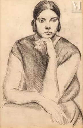 Portrait d’une étudiante au Vkhoutemas