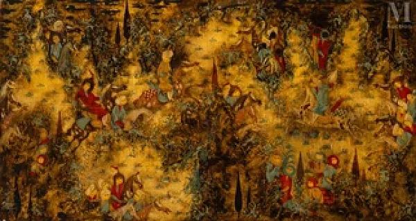 Scène de bataille