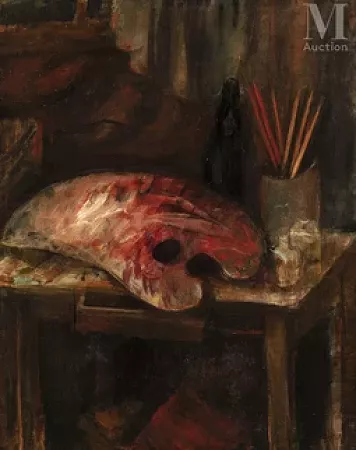 La palette du peintre