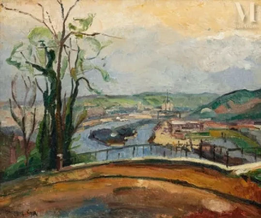 Vue de Rouen