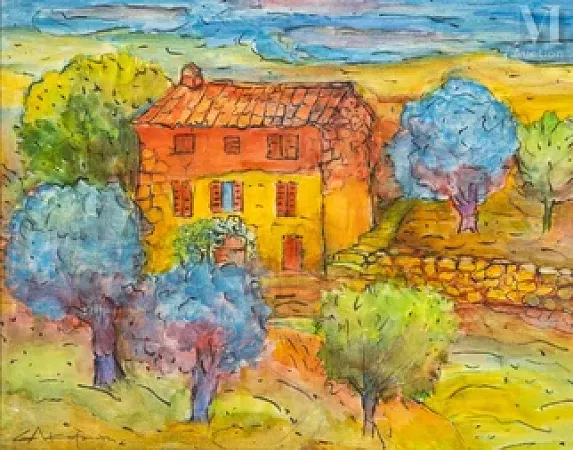 La maison au toit rouge