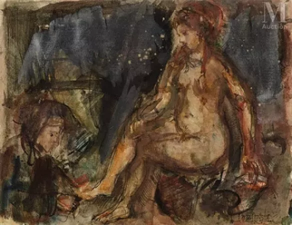 Susanne au bain