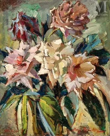 Les roses épanouies