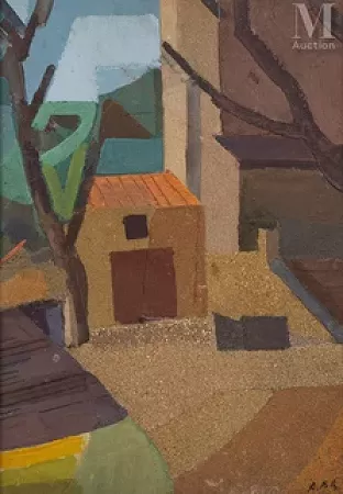 La maison aux tuiles oranges