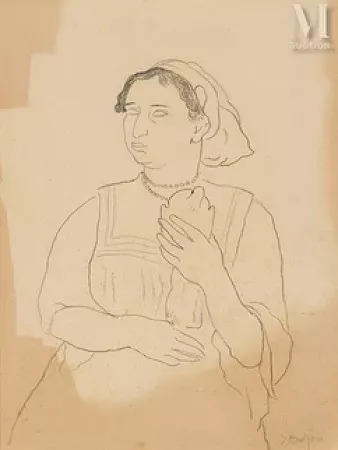 Femme au collier