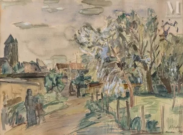 Villageois à Hanches