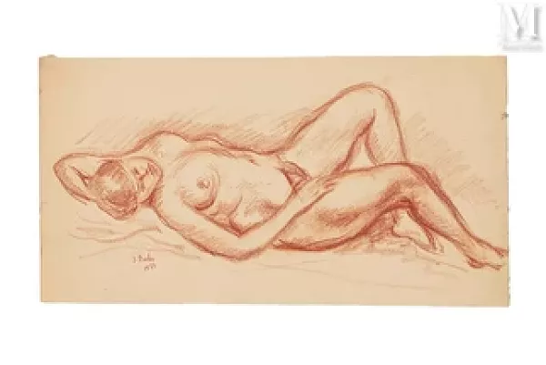 Nu de femme, couché