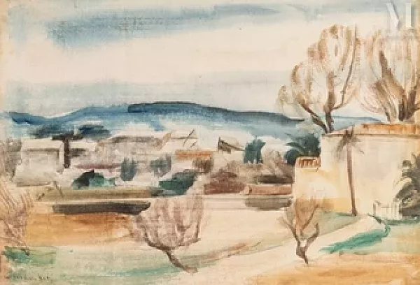 Paysage de la région d’Aix en Provence