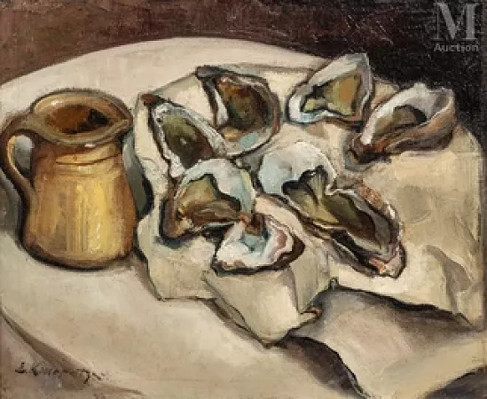 Nature morte aux huitres