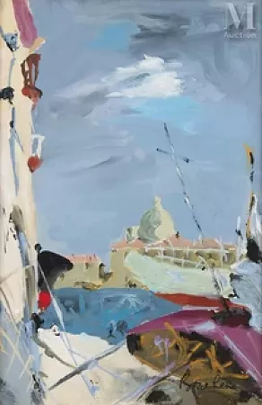 Venise, vue depuis le quai