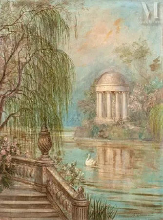 Pavillon au bord de l'eau