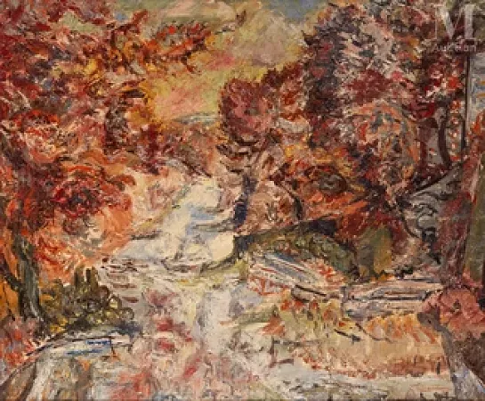 Forêt en automne près de Saint-Paul-de-Vence