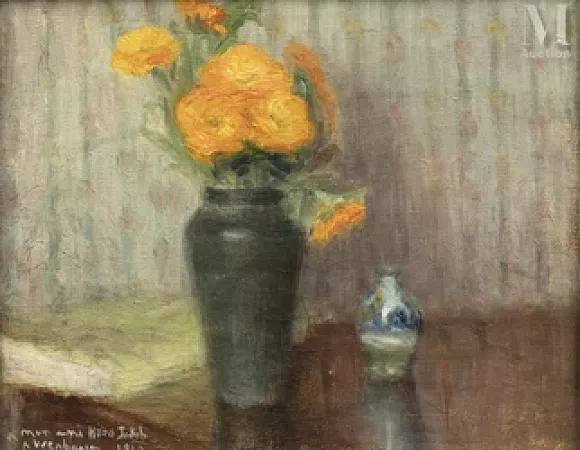 Bouquet de fleurs dans un intérieur