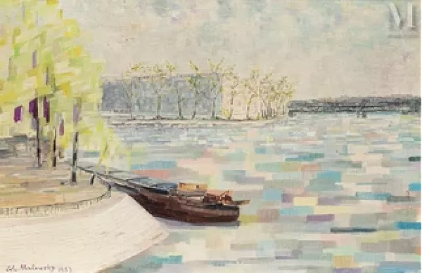 Péniche à Paris, Île Saint-Louis