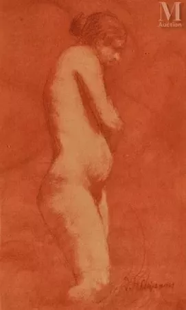 "Nude in motion"