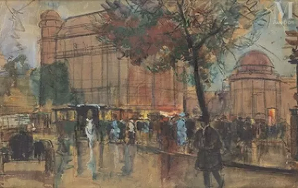 Scène de boulevard