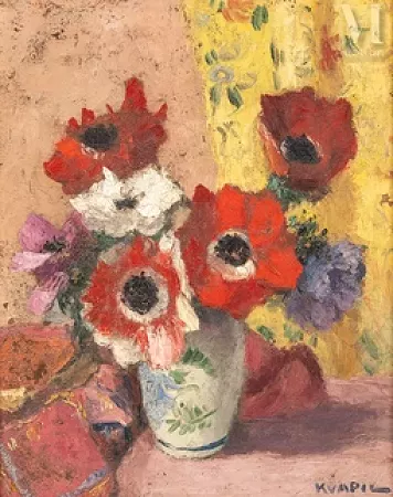 Bouquet de fleurs dans un vase