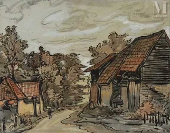Les maisons en bord de chemin
