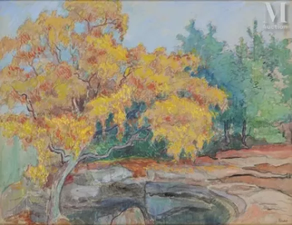 Les arbres, forêt de Fontainebleau