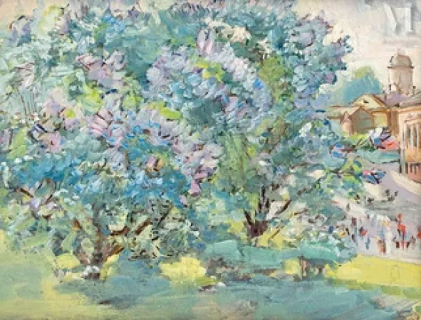 Lilas sur la rue Trubnaya