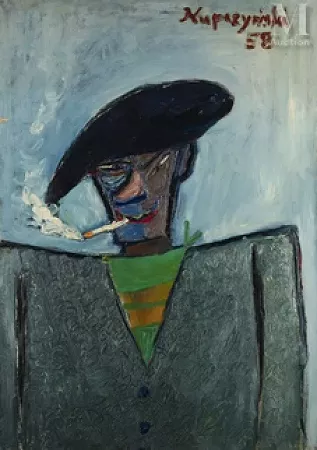 Autoportrait à la cigarette