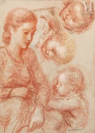 Jeune mère et son enfant
