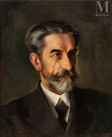 Portrait du père de l’artiste
