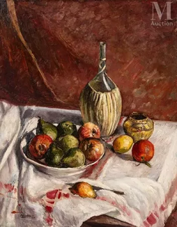 Nature morte aux pommes