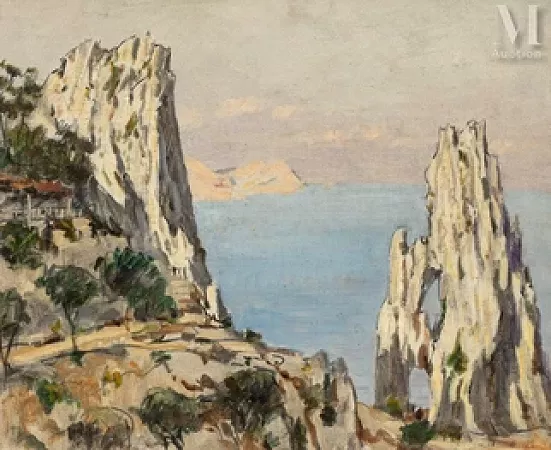 Les falaises, Capri
