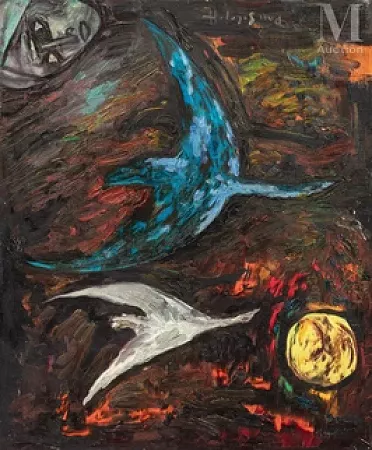 Oiseaux et soleil