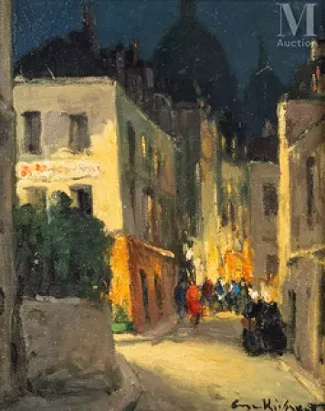 Montmartre la nuit