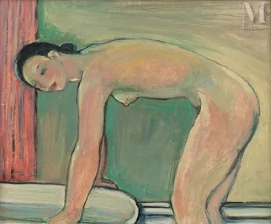 Nu à la baignoire