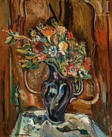 Fleurs dans un vase