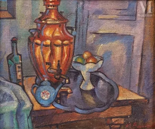 Nature morte au samovar, circa 1920-1930