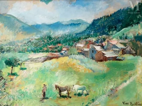 Les chevaux dans la vallée